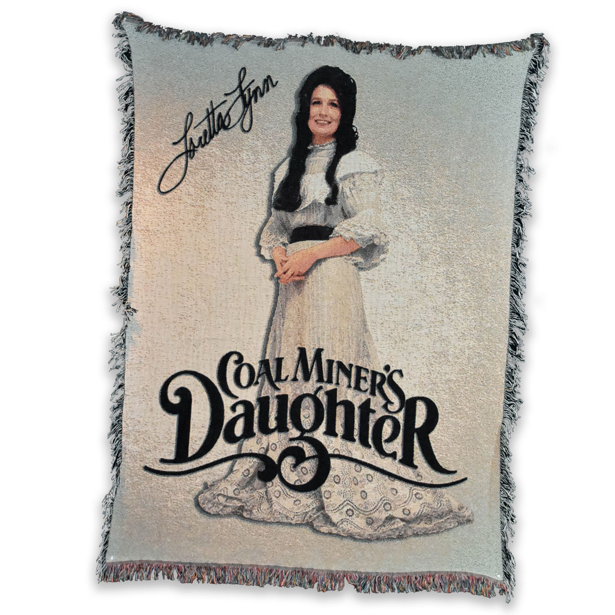 Coal Miner S Daughter Vintage Throw Loretta Lynn Online Store   619159421576 